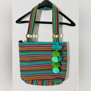 👜 Colorful Peruvian Shoulder Bag – Handmade with Andean Textile 🇵🇪
